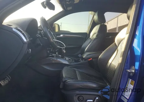 2017 Audi Sq5 Premium Plus z USA, uszkodzony, nr VIN WA1CCAFP5HA039956